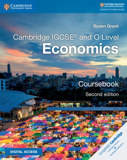 [9781108339261] CAMBRIDGE IGCSE & O LEVEL ECONOMICS CAMBRIDGE CBK+DIGITAL ACCESS (2 YEARS) (2ND ED)