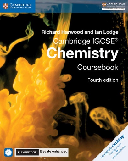 [9781316637722] CAMBRIDGE IGCSE CHEMISTRY CBK+CD-ROM ELEVATE ENHANCED (4TH ED)