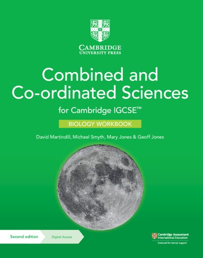 [9781009311304] CAMBRIDGE IGCSE COMBINED & CO-ORDINATED SCIENCES BIOLOGY WBK+DIGITAL ACCESS (2 YEARS) (2ND ED)