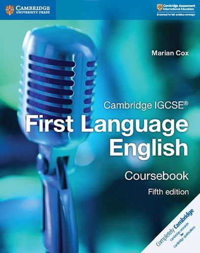 [9781108438889] CAMBRIDGE IGCSE FIRST LANGUAGE ENGLISH CBK (5TH ED)