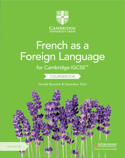 [9781108590525] CAMBRIDGE IGCSE FRENCH AS A FOREIGN LANGUAGE CBK+AUDIO CDS
