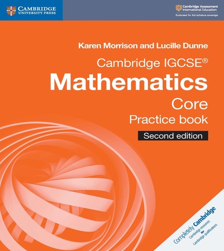 [9781108437226] CAMBRIDGE IGCSE MATHEMATICS CORE PRACTICE BOOK (2ND ED)