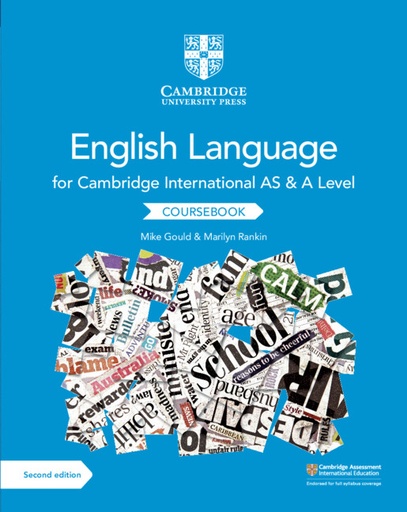 [9781108455824] CAMBRIDGE INTERNATIONAL AS & A LEVEL ENGLISH LANGUAGE CBK (2ND ED)