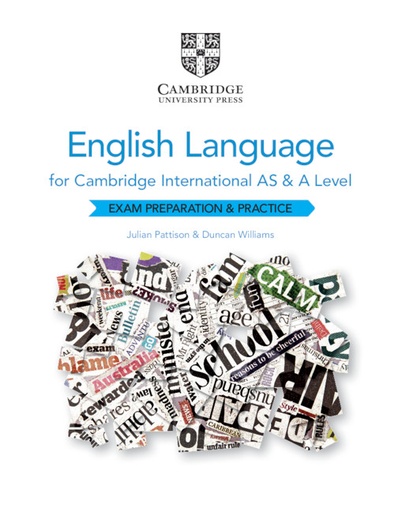 [9781108731256] CAMBRIDGE INTERNATIONAL AS & A LEVEL ENGLISH LANGUAGE EXAM PREPARATION & PRACTICE (2ND ED)