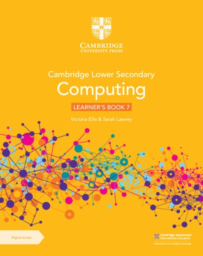 [9781009297059] CAMBRIDGE LOWER SECONDARY COMPUTING 7 LEARNER'S BOOK+DIGITAL ACCESS (1 YEAR)