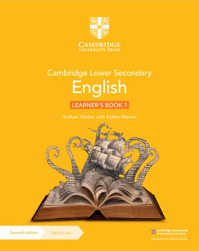 [9781108746588] CAMBRIDGE LOWER SECONDARY ENGLISH 7 LEARNER'S BOOK+DIGITAL ACCESS (1 YEAR) (2ND ED)