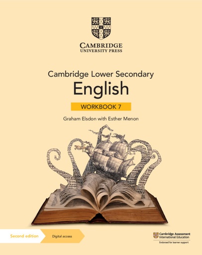 [9781108746625] CAMBRIDGE LOWER SECONDARY ENGLISH 7 WBK+DIGITAL ACCESS (1 YEAR) (2ND ED)