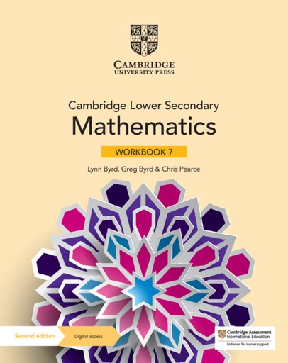 [9781108746366] CAMBRIDGE LOWER SECONDARY MATHEMATICS 7 WBK+DIGITAL ACCESS (1 YEAR) (2ND ED)