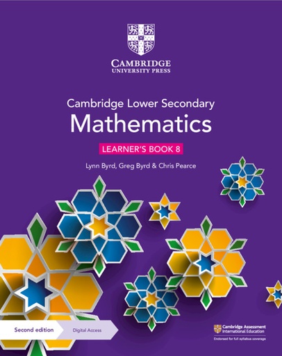 [9781108771528] CAMBRIDGE LOWER SECONDARY MATHEMATICS 8 LEARNER'S BOOK+DIGITAL ACCESS (1 YEAR) (2ND ED)
