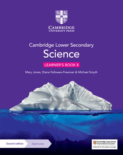 [9781108742825] CAMBRIDGE LOWER SECONDARY SCIENCE 8 LEARNER'S BOOK+DIGITAL ACCESS (1 YEAR) (2ND ED)