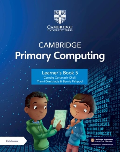 [9781009309288] CAMBRIDGE PRIMARY COMPUTING 5 LEARNER'S BOOK+ DIGITAL ACCESS (1 YEAR)