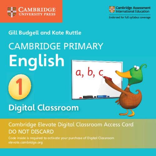 [9781108709095] CAMBRIDGE PRIMARY ENGLISH STAGE 1 CAMBRIDGE ELEVATE DIGITAL CLASSROOM ACCESS CARD (1 YEAR)