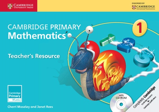 [9781107656833] CAMBRIDGE PRIMARY MATHEMATICS 1 TEACHER'S RESOURCE+CD-ROM