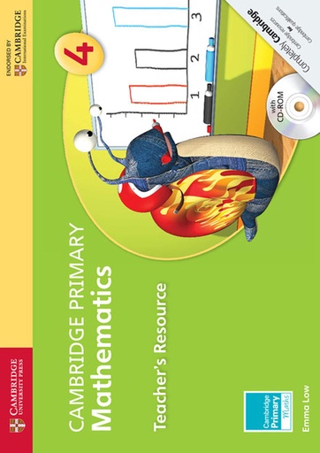 [9781107692947] CAMBRIDGE PRIMARY MATHEMATICS 4 TEACHER'S RESOURCE+CD-ROM