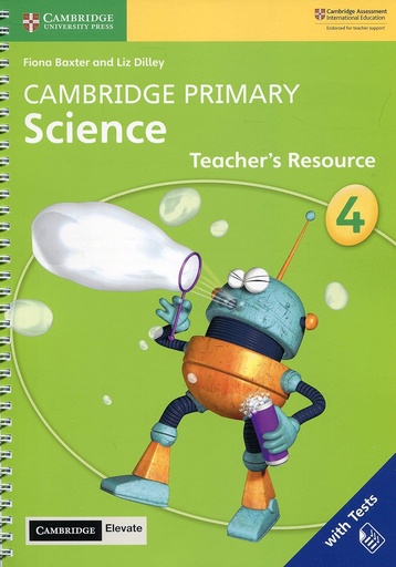 [9781108678315] CAMBRIDGE PRIMARY SCIENCE 4 TEACHER'S RESOURCE+CAMBRIDGE ELEVATE