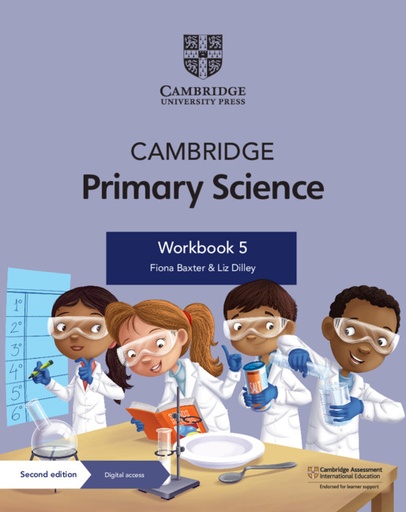 [9781108742962] CAMBRIDGE PRIMARY SCIENCE 5 WBK+ DIGITAL ACCESS (YEAR 1) (2ND ED)