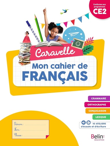 [9791035827441] CARAVELLE CE2 MON CAHIER DE FRANÇAIS