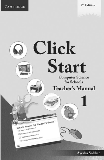 [9781107643031] CLICK START 1 TEACHER'S MANUAL 2ND ED (COMPUTER SCIENCES)