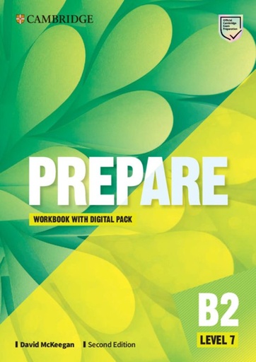 [9781009032483] PREPARE  - WORKBOOK WITH DIGITAL PACK  - 7 - B2