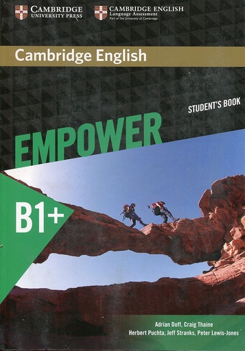 [9781107466845] CAMBRIDGE ENGLISH EMPOWER - Student's book - Intermediate