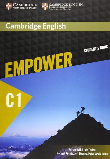 [9781107469082] CAMBRIDGE ENGLISH EMPOWER - Student's book - Advanced