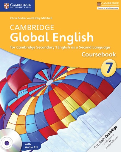 [9781107678071] CAMBRIDGE GLOBAL ENGLISH - COURSEBOOK+CD - 7