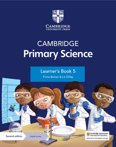 [9781108742955] NEW CAMBRIDGE PRIMARY SCIENCE - LEARNER'S BOOK WITH DIGITAL ACCESS (1 YEAR) - 5
