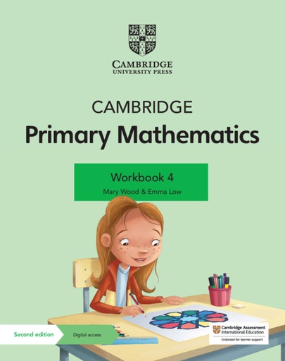 [9781108760027] CAMBRIDGE PRIMARY MATHEMATICS - WORKBOOK WITH DIGITAL ACCESS (1 YEAR) - 4