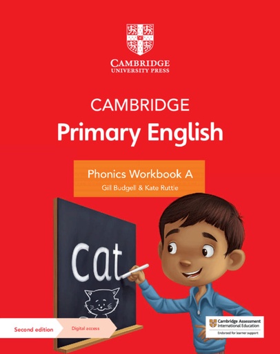 [9781108789950] CAMBRIDGE PRIMARY ENGLISH - Phonics Workbook A With Digital Access (1 Year) - PRIMARY A