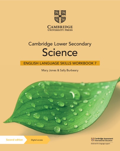 [9781108799027] CAMBRIDGE LOWER SECONDARY SCIENCE - ENGLISH LANGUAGE SKILLS WORKBOOK + DIGITAL ACCESS (1YEAR) - 7