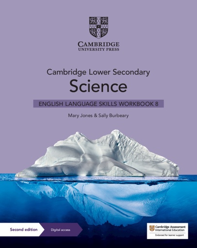 [9781108799058] CAMBRIDGE LOWER SECONDARY SCIENCE - ENGLISH LANGUAGE SKILLS WORKBOOK + DIGITAL ACCESS (1YEAR) - 8