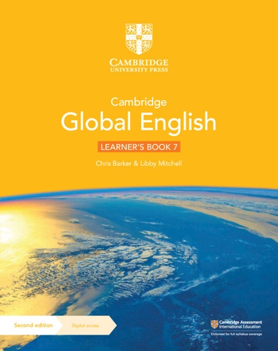 [9781108816588] CAMBRIDGE GLOBAL ENGLISH - LEARNER'S BOOK+DIGITAL ACCESS (1 YEAR)  - 7
