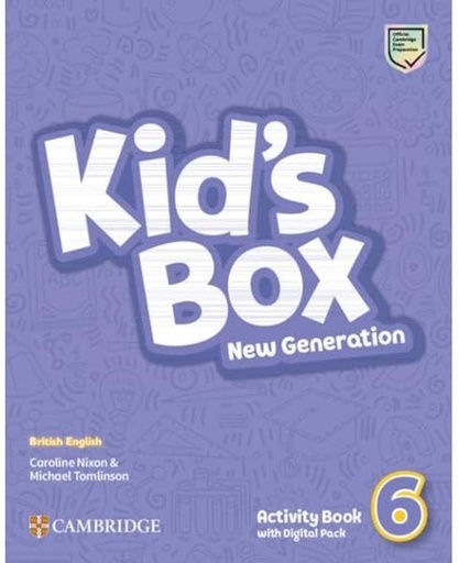 [9781108894906] KID'S BOX NEW GENERATION - ACTIVITY BOOK WITH DIGITAL PACK - 6