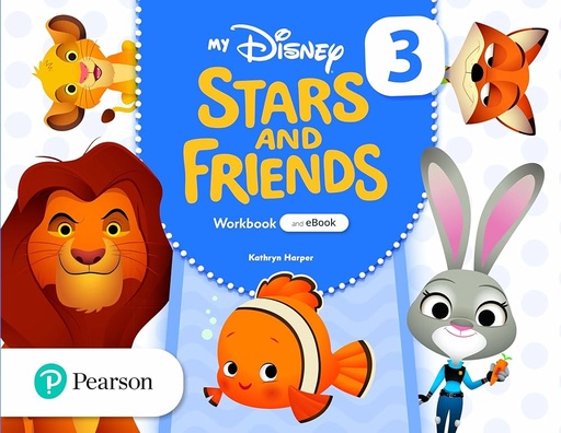 [9781292395517] MY DISNEY STARS & FRIENDS - WORKBOOK+EBOOK - 3