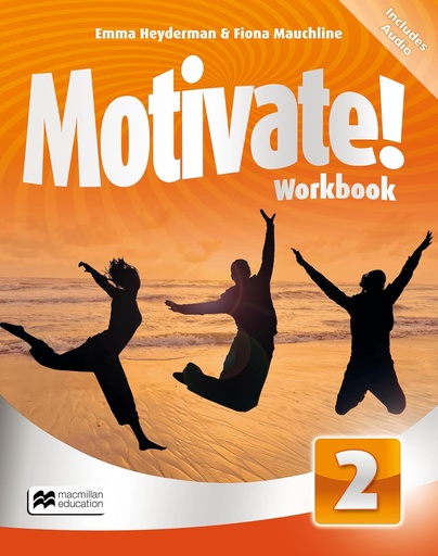 [9781380075895] MOTIVATE! - WORKBOOK WITH ONLINE AUDIO - 2