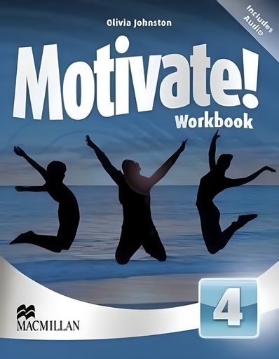 [9781380075918] MOTIVATE! - WORKBOOK + AUDIO - 4