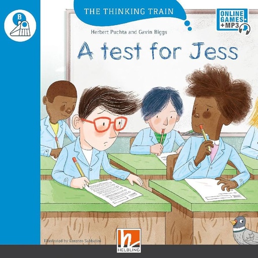 [9783990458488] A TEST FOR JESS  - BOOK WITH ONLINE CODE - Level B