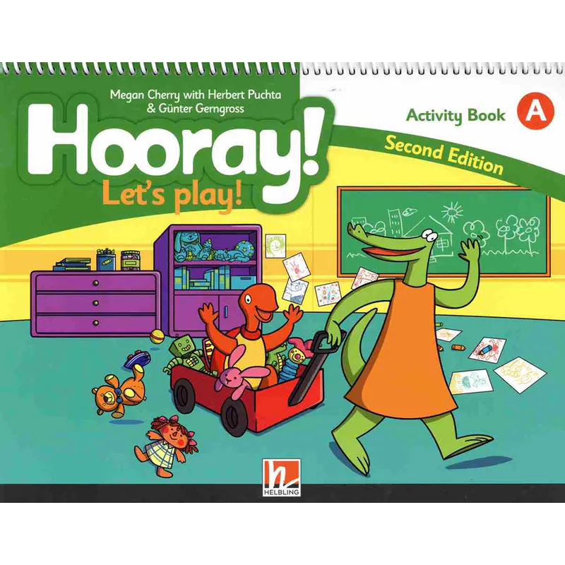 [9783990892749] HOORAY! LET'S PLAY! - ACTIVITY BOOK WITH STICKERS - A