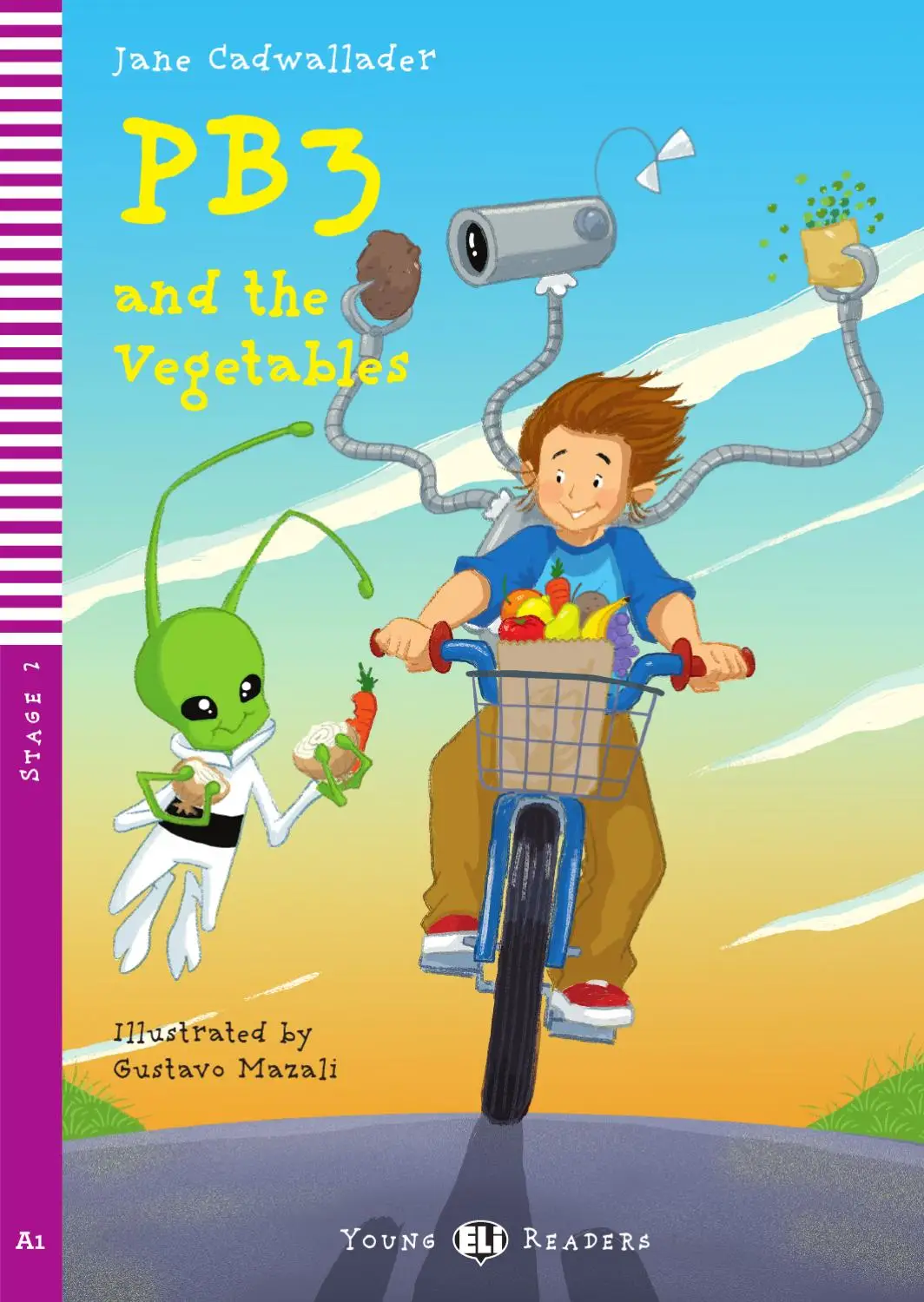 [9788853604231] ELI YOUNG : PB3 & THE VEGETABLES  - BOOK WITH CD - Movers Starters