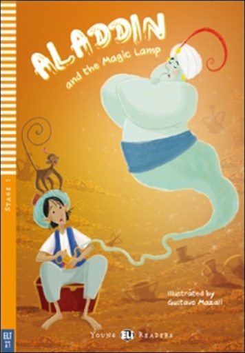 [9788853607676] ELI YOUNG : ALADDIN & THE MAGIC LAMP - CD - BELOW STARTERS