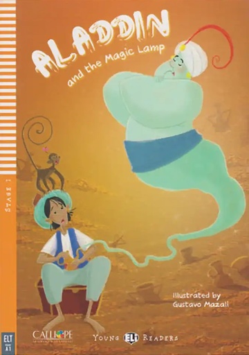 [9788853618542] ELI YOUNG : ALADDIN & THE MAGIC LAMP  - BOOK WITH AUDIO TÉLÉCHARGEABLE - Below Starters