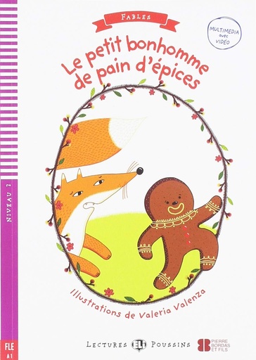 [9788853626196] ELI POUSSINS : LE PETIT BONHOMNE DE PAIN D'ÉPICES - BOOK - Niveau 2