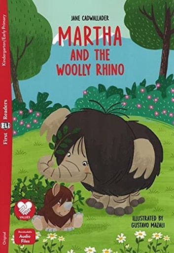 [9788853631213] ELI FIRST : MARTHA & THE WOOLLY RHINO - BOOK WITH AUDIO TÉLÉCHARGEABLE - Kindergarten