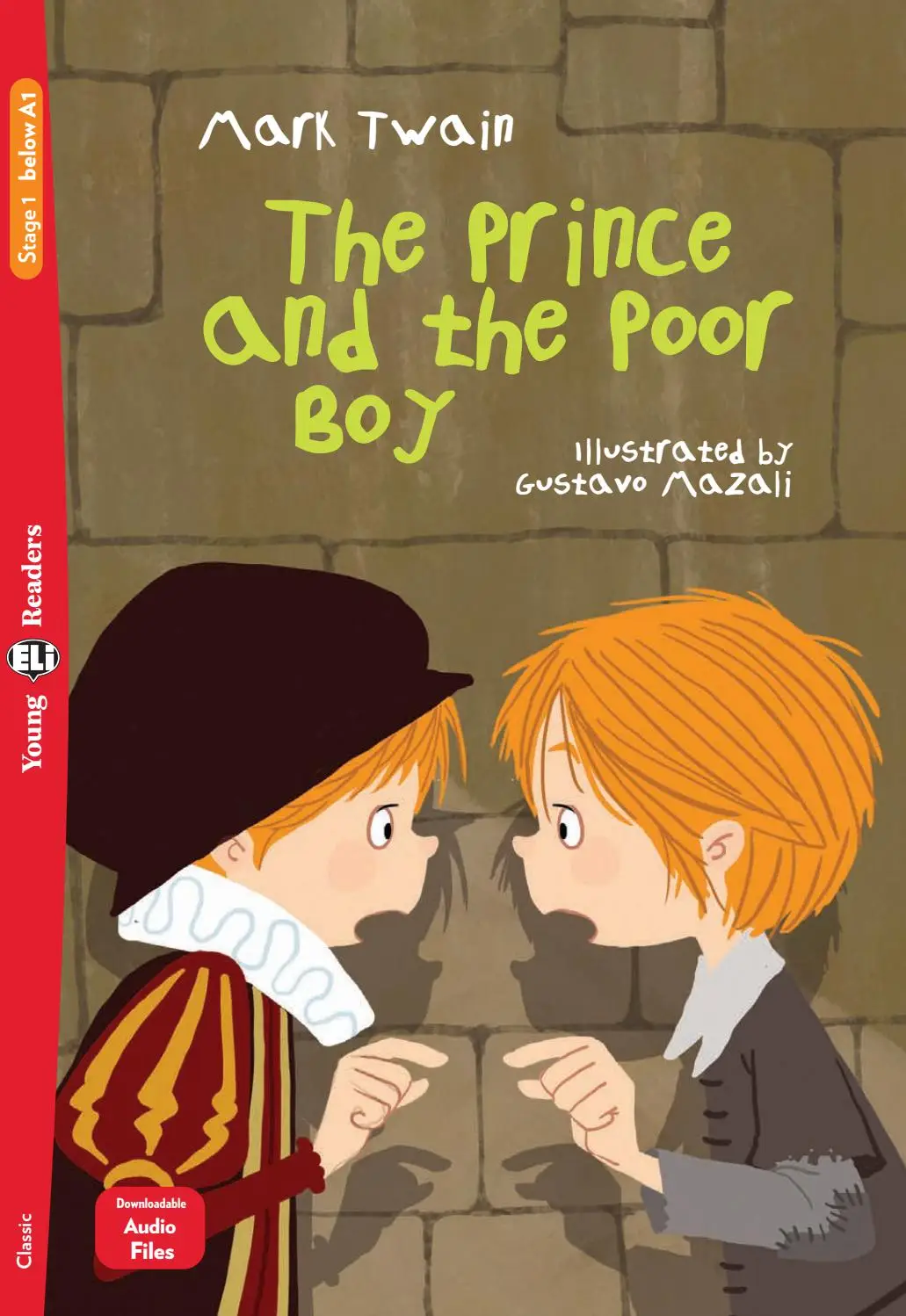 [9788853631237] ELI YOUNG : THE PRINCE & THE POOR BOY  - BOOK WITH DOWNLOADABLE AUDIO - Below Starter