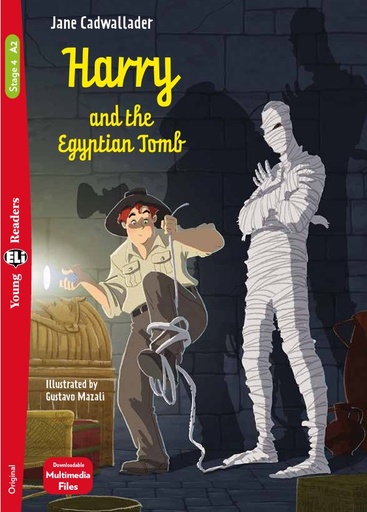 [9788853631640] ELI YOUNG : HARRY & THE EGYPTIAN TOMB  - FLYERS WITH BOOK WITH DOWNLOADABLE MULTIMEDEA  - 