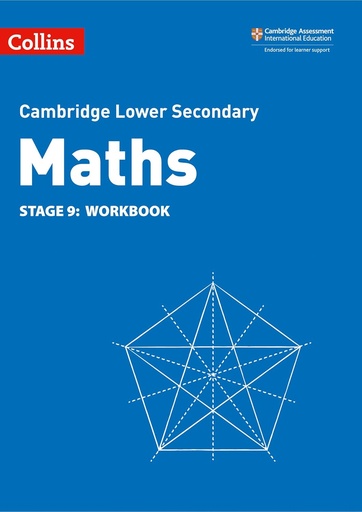 [9780008378585] COLLINS CAMBRIDGE LOWER SECONDARY MATHS STAGE 9 WBK (2ND ED)