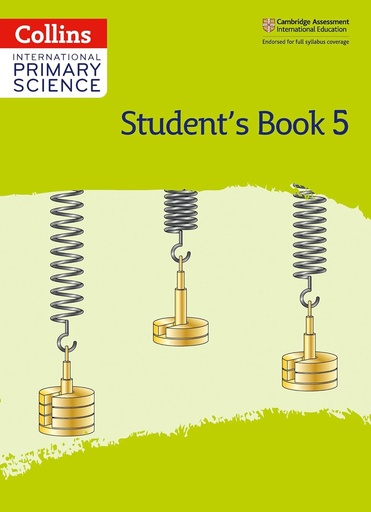 [9780008368913] COLLINS INTERNATIONAL PRIMARY SCIENCE 5 SBK (2ND ED)