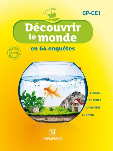[9782210521131] DECOUVRIR LE MONDE EN 64 ENQUÊTES CP-CE1