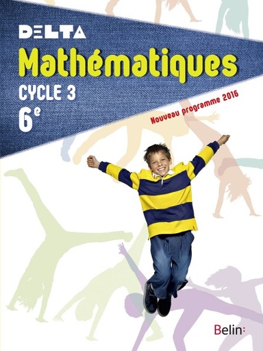 [9782701197722] DELTA MATHEMATIQUES 6ÈME MANUEL