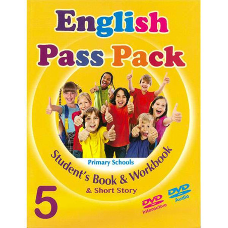 [9789920979689] ENGLISH PASS 5 SBK+WBK & SHORT STORY+ DVD